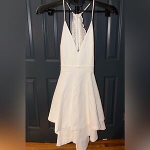 Windsor White Layered Mini Dress